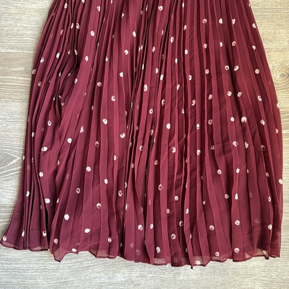 JASON WU Pleated Polka-Dot Midi Skirt 4 - Picture 9 of 11